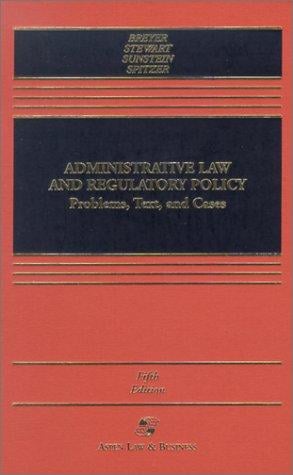 Administrative law and regulatory policy