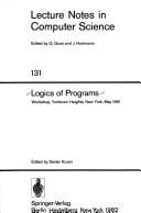 Logics of Programs