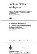 Numerical simulation of combustion phenomena