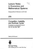 Competition, instability, and nonlinear cycles