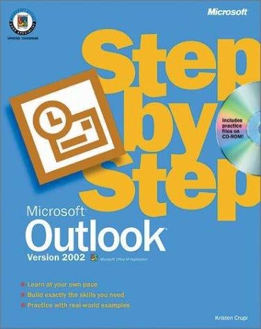 Microsoft Outlook version 2002 step by step