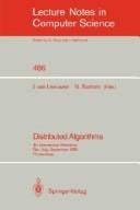 Distributed algorithms