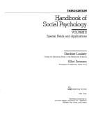 Handbook of social psychology