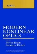 Modern nonlinear optics