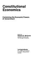 Constitutional Economics