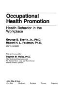 Occupational health promotion