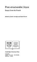 Post-Structuralist Joyce