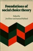 Foundations of social choice