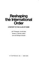 Reshaping the international order