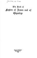 The Book of Fayttes of Armes and of Chyalrye (Early English Text Society (Series). Original Series, 189.)