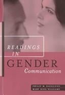 Readings in gender communication