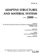Adaptive structures and material systems--2000