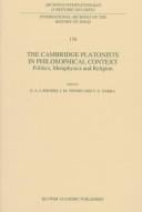 The Cambridge Platonists in philosophical context
