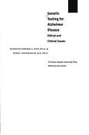 Genetic testing for Alzheimer disease
