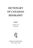 Dictionary of Canadian biography