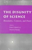 The Disunity of science