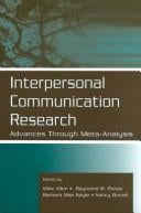 Interpersonal communication research