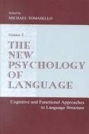 The New Psychology of Language