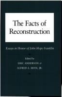 The Facts of reconstruction