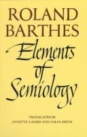 Elements of semiology
