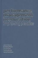 Performance management in education