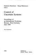 Control of uncertain systems