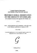 Disputatio nova contra mulieres =