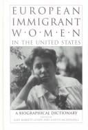 European immigrant women in the United States