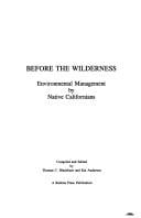 Before the wilderness