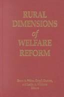 Rural dimensions of welfare reform
