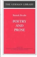 Poetry and prose