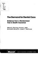 The Demand for dental care