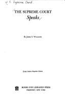 The Supreme Court speaks