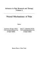Neural mechanisms of pain