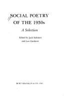 Social poetry of the 1930s