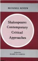 Shakespeare, contemporary critical approaches