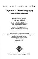 Polymers in microlithography