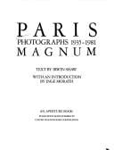 Paris/Magnum, photographs 1935-1981
