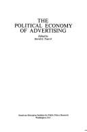 The Political economy of advertising