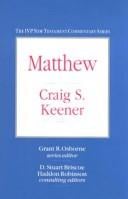 Matthew (IVP New Testament Commentary)