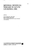 Minimal residual disease in acute leukemia, 1986