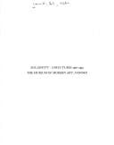 Sol Lewitt, structures, 1962-1993