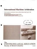 International maritime arbitration