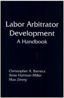 Labor arbitrator development