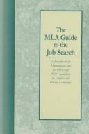 The MLA guide to the job search