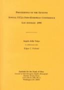 Proceedings of the 7th UCLA Indo-European Conference, Los Angeles, 1995 (Journal of Indo-European Studies)