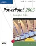New perspectives on Microsoft Office PowerPoint 2003