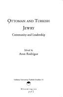 Ottoman and Turkish Jewry