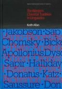 WESTERN CLASSICAL TRADITION IN LINGUISTICS