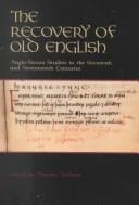 The recovery of Old English